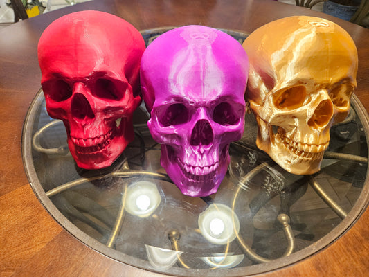 3D printed Halloween Skulls (Each)